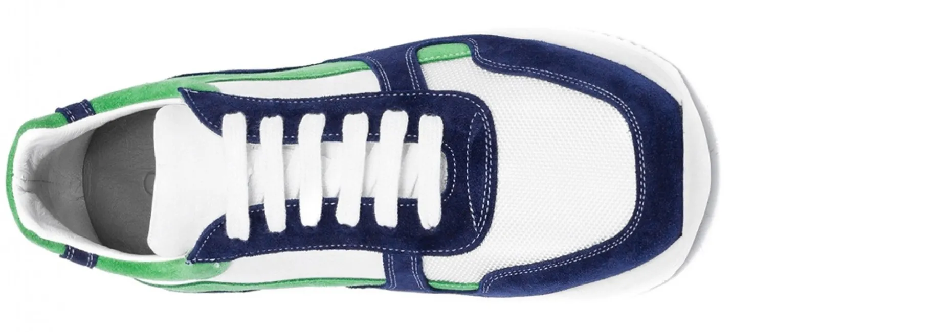 formentera__sneakers_con__3.webp Uomo GUIDOMAGGI Sneakers>Formentera - Sneakers con rialzo in Mix Pelle/Tessuto da 6 a 10 cm più alto