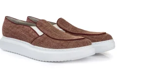Uomo GUIDOMAGGI Slip-on>Fuego -scarpe con rialzo uomo in Mix Pelle/Tessuto fino a 6 cm più alto