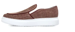 Uomo GUIDOMAGGI Slip-on>Fuego -scarpe con rialzo uomo in Mix Pelle/Tessuto fino a 6 cm più alto