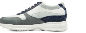 Uomo GUIDOMAGGI Scarpe In Pelle Esotica | Sneakers>Galilea - sneakers con rialzo in pelle Da 6 a 10 cm più alto