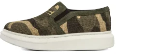 Uomo GUIDOMAGGI Slip-on>Gela - scarpe rialzanti in mix Pelle/tessuto fino a 6 cm più alto