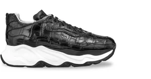 Uomo GUIDOMAGGI Scarpe In Pelle Esotica | Sneakers>Giant Croco - chunky sneakers in Pelle Da 6 cm a 11 cm più alto