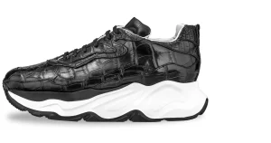 Uomo GUIDOMAGGI Scarpe In Pelle Esotica | Sneakers>Giant Croco - chunky sneakers in Pelle Da 6 cm a 11 cm più alto