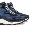 Uomo GUIDOMAGGI Scarpe In Pelle Esotica | Sneakers>Giant Lizard - chunky sneakers in Mix Pelle Da 6 cm a 12.5 cm più alto