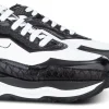 Uomo GUIDOMAGGI Scarpe In Pelle Esotica | Sneakers>Giant Python - Chunky Sneakers con rialzo in Mix Pelle Da 6 cm a 11 cm più alto