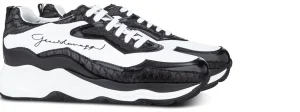Uomo GUIDOMAGGI Scarpe In Pelle Esotica | Sneakers>Giant Python - Chunky Sneakers con rialzo in Mix Pelle Da 6 cm a 11 cm più alto
