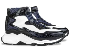 Uomo GUIDOMAGGI Scarpe In Pelle Esotica | Sneakers>Giant Taipan - chunky sneakers in Mix Pelle Da 6 cm a 12.5 cm più alto
