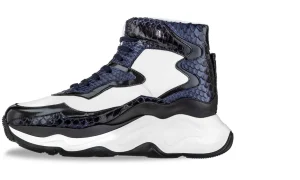 Uomo GUIDOMAGGI Scarpe In Pelle Esotica | Sneakers>Giant Taipan - chunky sneakers in Mix Pelle Da 6 cm a 12.5 cm più alto