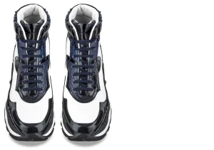 Uomo GUIDOMAGGI Scarpe In Pelle Esotica | Sneakers>Giant Taipan - chunky sneakers in Mix Pelle Da 6 cm a 12.5 cm più alto