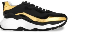 Uomo GUIDOMAGGI Sneakers>Giant Tiger - sneakers con rialzo in Mix Pelle/Tessuto Da 6 cm a 11 cm più alto