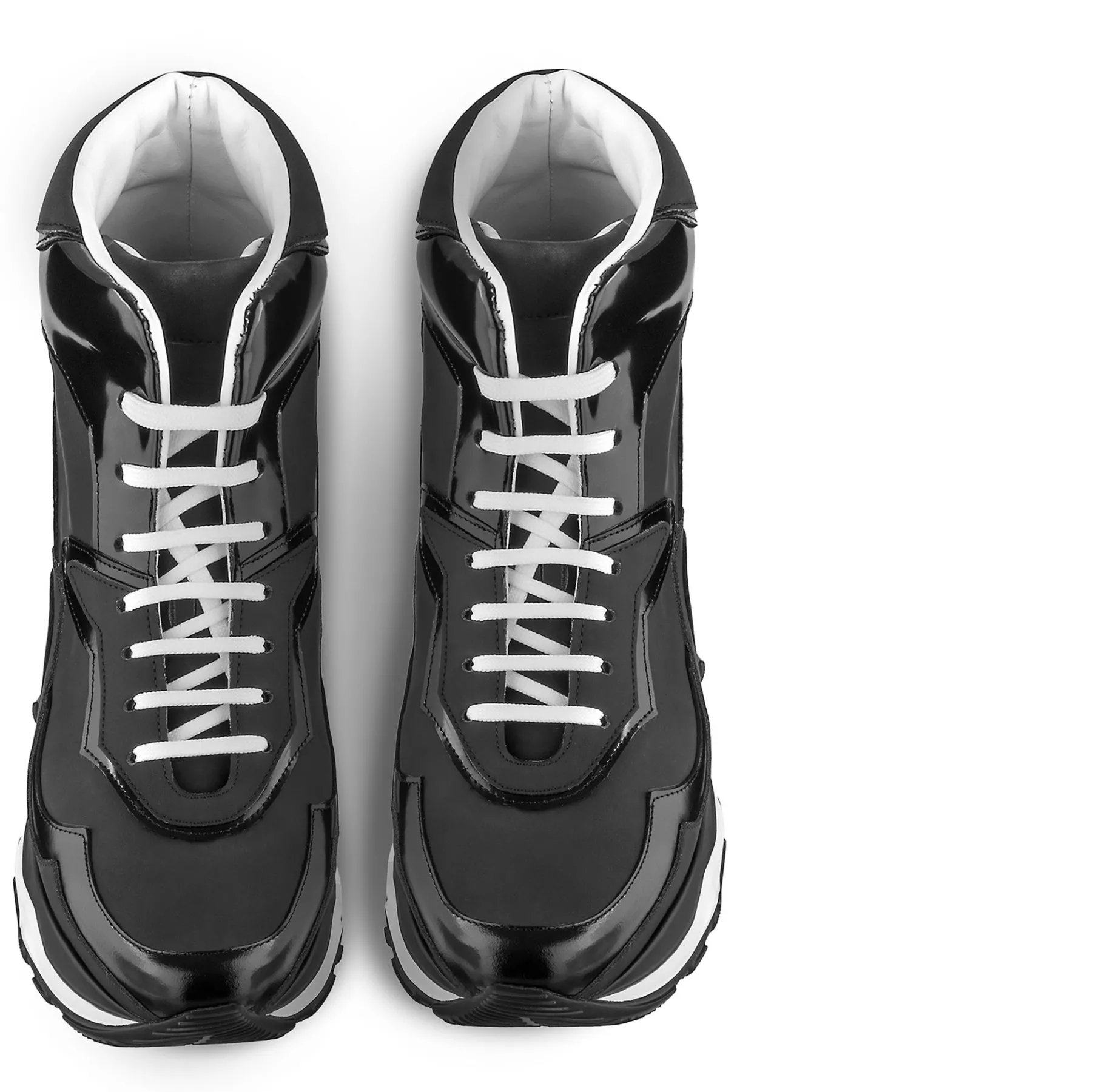 giant_torpedo__chunky_sne_3.webp Uomo GUIDOMAGGI Sneakers>Giant Torpedo - chunky sneakers in Mix Pelle Da 6 a 12.5 cm più alto