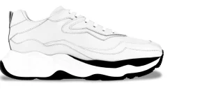 Uomo GUIDOMAGGI Sneakers>Giant White Bear - sneakers con rialzo in Pelle Da 6 cm a 11 cm più alto