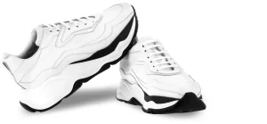 Uomo GUIDOMAGGI Sneakers>Giant White Bear - sneakers con rialzo in Pelle Da 6 cm a 11 cm più alto