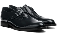 Uomo GUIDOMAGGI Fibbie>Granby - Scarpe Classiche con rialzo in Pelle Spazzolata da 6 a 8 cm più alto