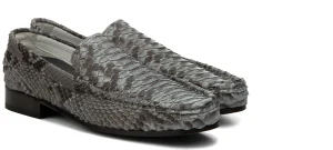 Uomo GUIDOMAGGI Scarpe In Pelle Esotica | Classici>Grayson - Mocassini con rialzo interno da uomo in Pelle Pitone fino a 6,5 cm più alto