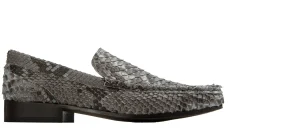 Uomo GUIDOMAGGI Scarpe In Pelle Esotica | Classici>Grayson - Mocassini con rialzo interno da uomo in Pelle Pitone fino a 6,5 cm più alto