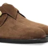 Uomo GUIDOMAGGI Fibbie>Great Britain - Classiche  scarpe con rialzo in Pelle Scamosciato da 6 a 8 cm più alto