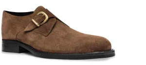 Uomo GUIDOMAGGI Fibbie>Great Britain - Classiche  scarpe con rialzo in Pelle Scamosciato da 6 a 8 cm più alto