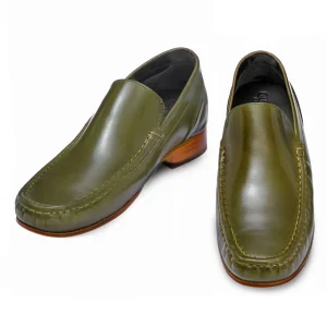 Uomo GUIDOMAGGI Shell Cordovan | Classici>Greenville - mocassini con rialzo in Pelle fino a 6 cm più alto