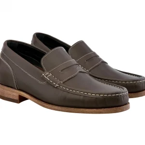 Uomo GUIDOMAGGI Penny Loafers>Greenwich - Mocassini con rialzo interno da uomo in Pieno Fiore Fino a 6 cm più alto