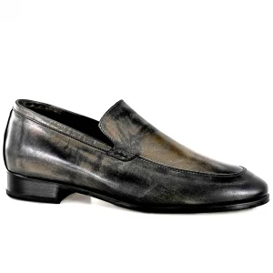 Uomo GUIDOMAGGI Classici>Grosseto - Mocassini con rialzo in Pelle Fino a 6.5 cm più alto