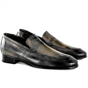 Uomo GUIDOMAGGI Classici>Grosseto - Mocassini con rialzo in Pelle Fino a 6.5 cm più alto