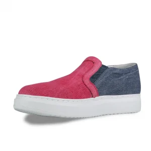 Uomo GUIDOMAGGI Slip-on>Guana -slipon con rialzo in Tessuto fino a 6 cm più alto