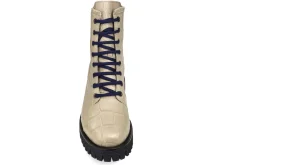 Uomo GUIDOMAGGI Scarpe In Pelle Esotica>Hail - Stivali da uomo con rialzo interno in Pelle Coccodrillo da 6 a 10 cm