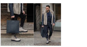 Uomo GUIDOMAGGI Scarpe In Pelle Esotica>Hail - Stivali da uomo con rialzo interno in Pelle Coccodrillo da 6 a 10 cm