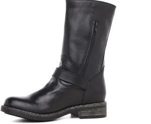 Donna GUIDOMAGGI Scarpe Donna | Stivali>Hamburg - Stivali  con rialzo in Pelle Pieno Fiore da 6 a 10 cm più alto