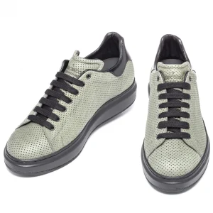 Uomo GUIDOMAGGI Sneakers>Hanoi - Sneakers con rialzo in Mix Pelle da 6 a 8 cm più alto