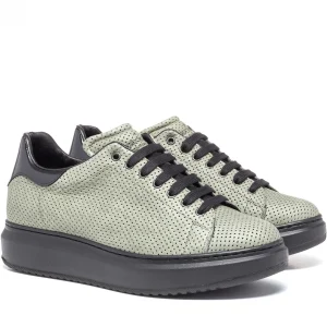 Uomo GUIDOMAGGI Sneakers>Hanoi - Sneakers con rialzo in Mix Pelle da 6 a 8 cm più alto