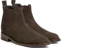 Uomo GUIDOMAGGI Chelsea>Hickman - Stivaletti Chelsea rialzante da uomo in Pelle Scamosciata da 6 a 10 cm più alto