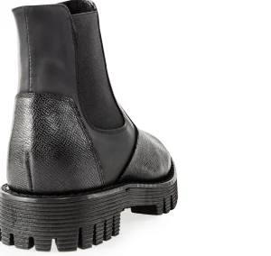 Uomo GUIDOMAGGI Chelsea>Hoboken -stivaletti Chelsea boots con rialzo interno in Mix Pelle Da 6 a 10 cm più alto