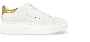 Donna GUIDOMAGGI Scarpe Donna>HOG BAY -sneakers in pelle Da 6 a 8 cm più alto