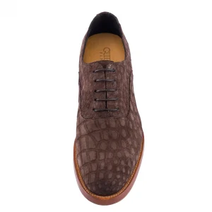 Uomo GUIDOMAGGI Scarpe In Pelle Esotica>Ibiza - Classiche Esotiche scarpe rialzate uomo in Pelle Coccodrillo da 6 a 8 cm più alto