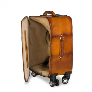 GUIDOMAGGI Pratesi Bags>Intercontinental - Trolley in Pelle  Design