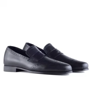 Uomo GUIDOMAGGI Penny Loafers>Iowa - Mocassini scarpe rialzanti in Pelle Pieno Fiore da 6 a 8 cm più alto
