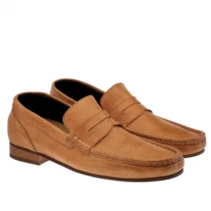 Uomo GUIDOMAGGI Penny Loafers>Iran - Mocassini con rialzo interno da uomo in Pieno Fiore Fino a 6 cm più alto