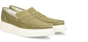 Donna GUIDOMAGGI Scarpe Donna | Slip-on>Isabela - Slip ons con rialzo in Tessuto fino a 6,5 cm più alto
