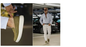 Donna GUIDOMAGGI Scarpe Donna | Slip-on>Isabela - Slip ons con rialzo in Tessuto fino a 6,5 cm più alto