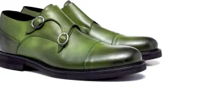 Uomo GUIDOMAGGI Fibbie>Jamaica - Classiche scarpe con rialzo in Pelle Pieno Fiore da 6 a 8 cm più alto