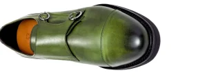 Uomo GUIDOMAGGI Fibbie>Jamaica - Classiche scarpe con rialzo in Pelle Pieno Fiore da 6 a 8 cm più alto