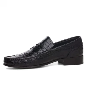 Uomo GUIDOMAGGI Scarpe In Pelle Esotica>Karachi - Mocassini rialzante in Pelle fino a 6.5 cm più alto