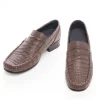 Uomo GUIDOMAGGI Scarpe In Pelle Esotica>Khartoum - Mocassini Esotiche scarpe con rialzo in Pelle Coccodrillo Fino a 6.5 cm più alto