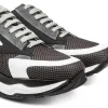 Uomo GUIDOMAGGI Sneakers>Kiel - sneakers in Mix Pelle/Tessuto Da 6 a 11 cm più alto