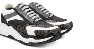 Uomo GUIDOMAGGI Sneakers>Kiel - sneakers in Mix Pelle/Tessuto Da 6 a 11 cm più alto