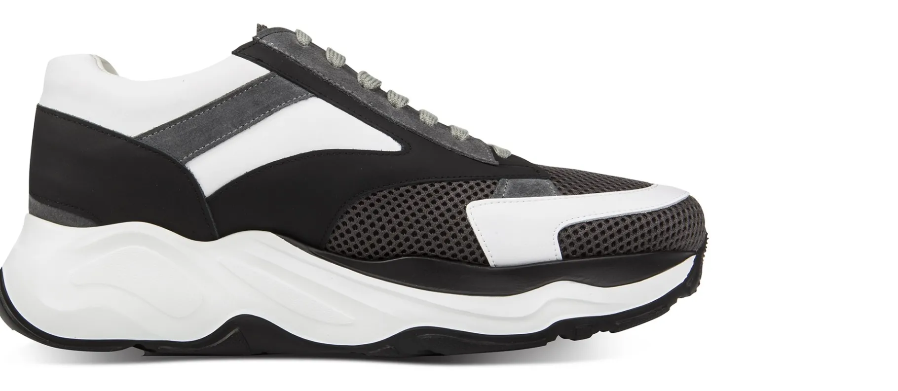 kiel__sneakers_in_mix_pel_1.webp Uomo GUIDOMAGGI Sneakers>Kiel - sneakers in Mix Pelle/Tessuto Da 6 a 11 cm più alto