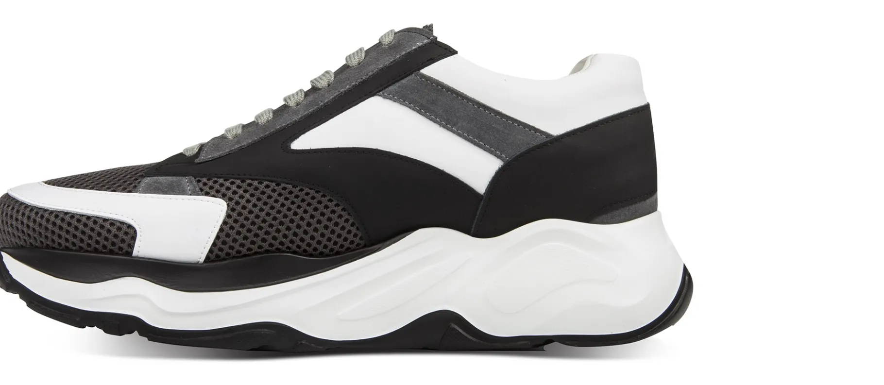 kiel__sneakers_in_mix_pel_2.webp Uomo GUIDOMAGGI Sneakers>Kiel - sneakers in Mix Pelle/Tessuto Da 6 a 11 cm più alto