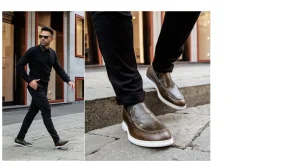 Uomo GUIDOMAGGI Classici>Kigali - Mocassini con rialzo da uomo in Pelle fino a 7 cm più alto